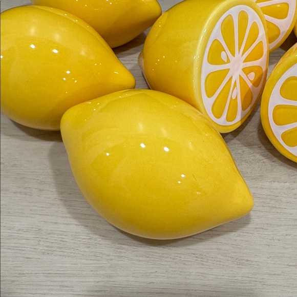 Target Yellow Lemon Ceramic Decor Set - Picture 2 of 3